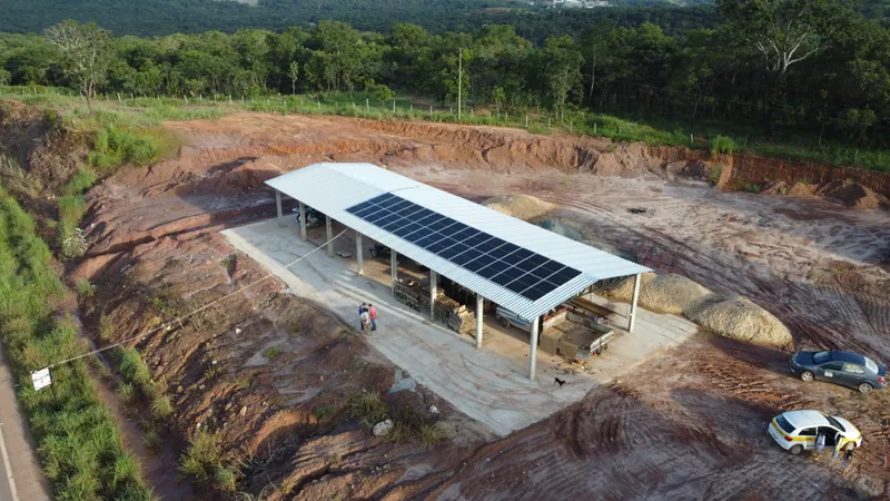 Instalação solar profissional da EOS Energia Solar